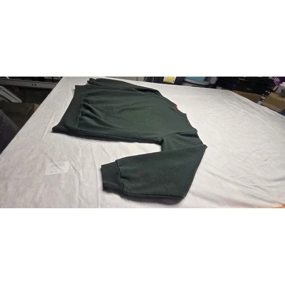 Vintage Day Breeze Dark Green Crewneck Sweatshirt Size Large 90s - Picture 8 of 11
